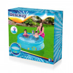 Detský nafukovací bazén Bestway so sprchou v tvare hviezdice 152 x 38 cm modrý
